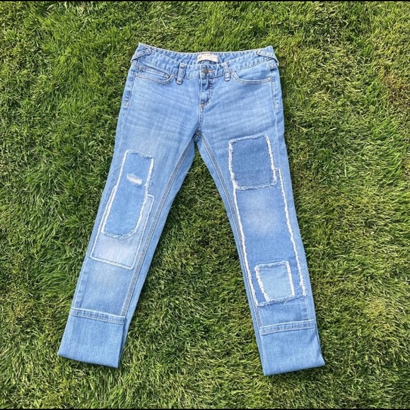 Free People patchwork denim 26 - Picture 6 of 9